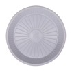 Picture of Plastic Plate Round Plain 26