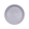 Picture of Plastic Plate Round Plain 22