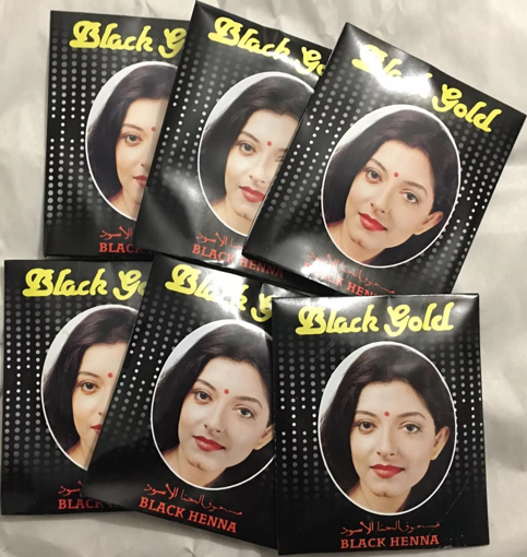 Picture of Black Henna 6 Pouches 10 gm Each
