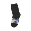 Picture of Mans Socks Plain Black Free Size 3 Pair