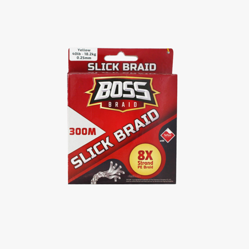 Picture of LINE BRAID BOSS SLICK X8 300MTR 15LB GREEN