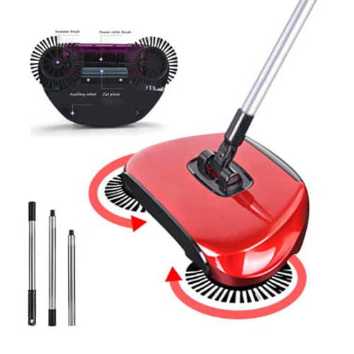 Picture of Spin Broom Vacuum Cleaner 360 Sweep The Floor Machine