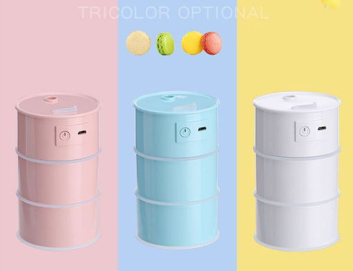 Picture of  Cute Oil Drum  Multi Function Led Air Humidifier