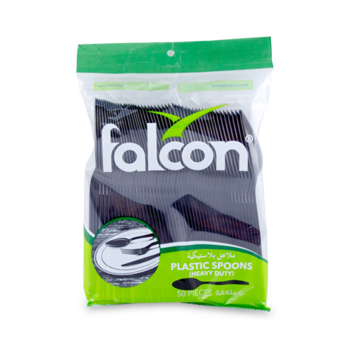 Picture of FALCON BLACK PLASTIC SPOON-HD