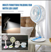 Picture of Multifunctional Folding Fan With Led Light