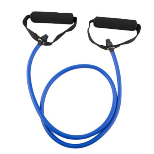 Picture of  Resistance training elastomer with handle 2, blue color
