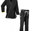 Picture of Black / Yellow Contest Jujitsu Suit