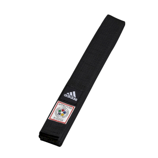 Picture of  A judo belt, internationally certified black color