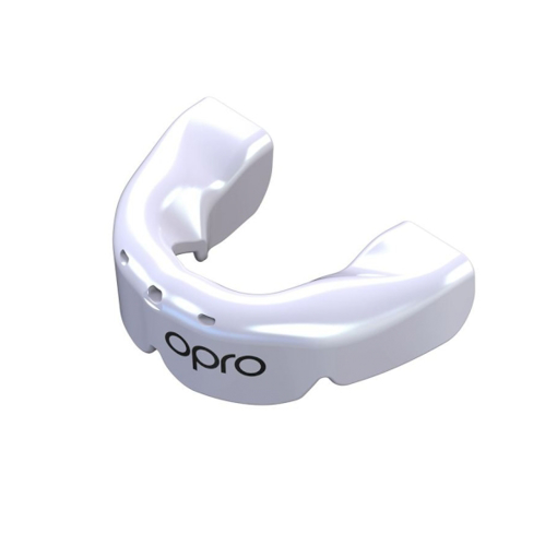 Picture of  White Opro lower mouth braces guard
