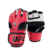 صورة قفازات تدريب UFC Open Palm MMA الحمراء