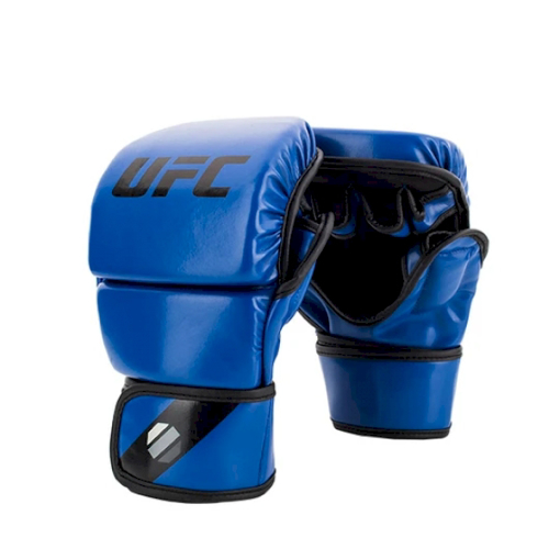 Picture of Blue UFC 8-ounce MMA Sparring Gloves