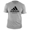 Picture of Adidas Karate T-Shirt - Gray / Black