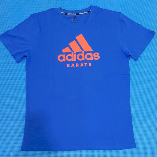 Picture of adidas Karate Blue / Orange T-Shirt