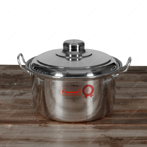 Picture of  JUMBO POLISHED COOKING POT W/HDL
