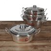 Picture of  ROUND COOKING POT EXTRA W/ COVER & HDL