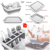 Picture of FOLDABLE DISH RACK SLICON