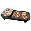 Picture of 2 in 1 Electric Multi Cooker Barbecue Pan Hot Pot Cooker Electric Smokeless Barbecue BBQ Grill