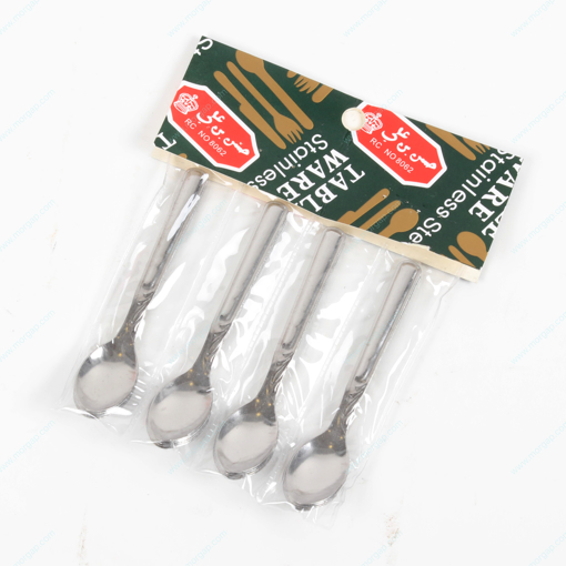 Picture of small tea spoon steel  12 pcs