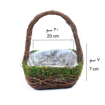 Picture of Hand Made Wicker  Plants  Basket