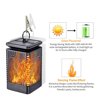 Picture of Solar Lantern Flame Lights Outdoor 9 X 9 X 14.5 CM