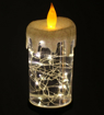 صورة Flameless LED Wire Candle Battery Operated