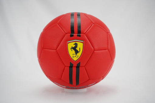 Picture of  Ferrari ball size 5 # color black with two red lines F611 
