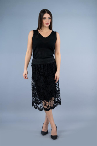 Picture of Lace midi skirt