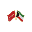 Picture of Kuwait Flag Brooches Dual