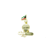 Picture of Kuwait Flag Abraj Tower Single  Brooches  