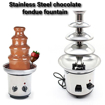Picture of stainless Steel chocolate foundue fountain