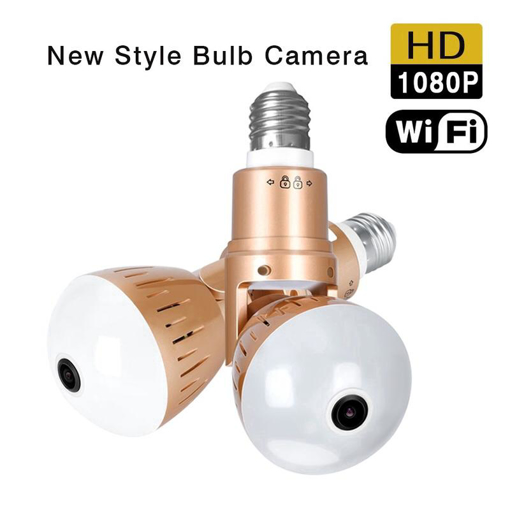 Picture of 360 camera in the shape of a bulb