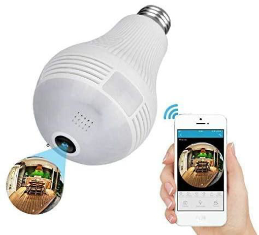 Picture of Camera bulb connected to the phone