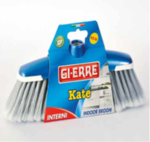 Picture of Indoor broom soft fibers “Kate”  with bumbers