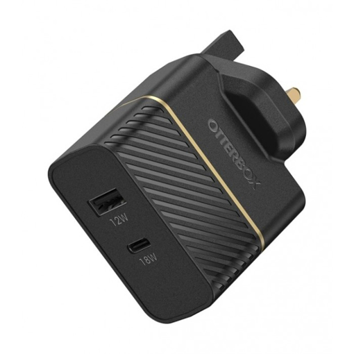 Picture of OtterBox UK Wall Charger 30W - USB C 18W + USB A 12W USB-PD