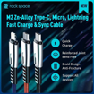 صورة كابل M2 Zn-alloy Micro Fast Charge & Sync