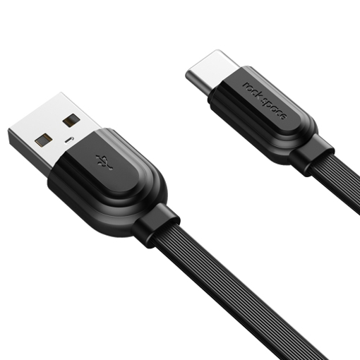 Picture of S5 Type-C Flat Fast Charge & Sync Cable Black