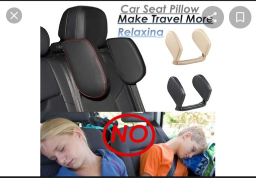 Picture of car seat pillow