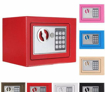 Picture of Random Color Digital Wall Safe Box Keypad Lock Steel Money Storage Box
