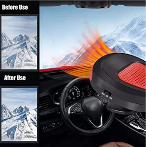 صورة Portable Car Defogger, 2 in 1 Heating/Cooling