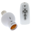 صورة Wireless Bulb Socket Adapter With Plastic Lamp Base Remote Control