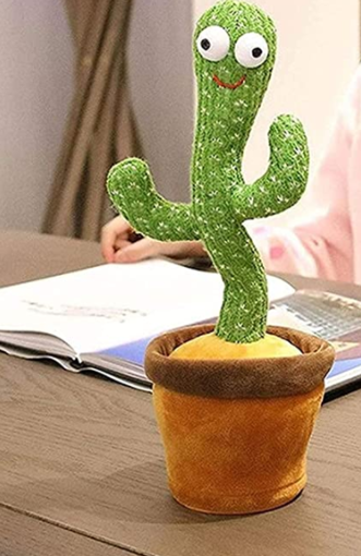صورة Singing And Dancing Plush Cactus Toy