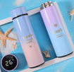 Picture of Smart Thermos Vacuum Flasks Water Bottle Led Digital Temperature Display Stainless Steel