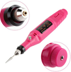صورة Professional Portable Electric Drill for Acrylic Nails, Polishing Machine Pedicure Kit Manicure