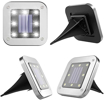 صورة Solar Square Disk Lights, Waterproof 4-Pack 8LED Cube for Outdoor