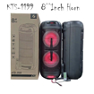 صورة KTS-1199 8inch Subwoofer Wireless bt Speaker with Karaoke system