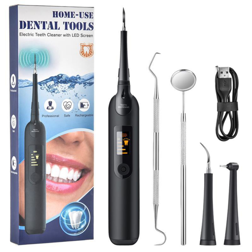 صورة Home Use Dental Tools Electric Teeth Cleaner With Led Screen
