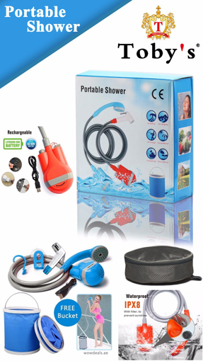 صورة Outdoor Portable Shower Kit