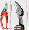 Picture of Mini 4 Inch handheld Electric Power Cordless Chainsaw For Trees Branch Wood Cutting