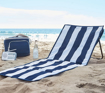 صورة Portable Beach Mat with Backrest