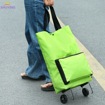 صورة Portable And Foldable Waterproof Bag Luggage with Wheels